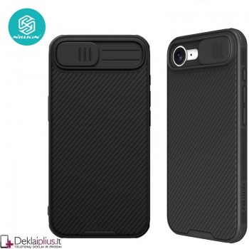 Nillkin Camshield dėklas su kameros apsauga - juodas (Apple Iphone 16e/Iphone 17e) Nillkin Camshield dėklas su kameros apsauga - juodas (Apple Iphone 16e/Iphone 17e)